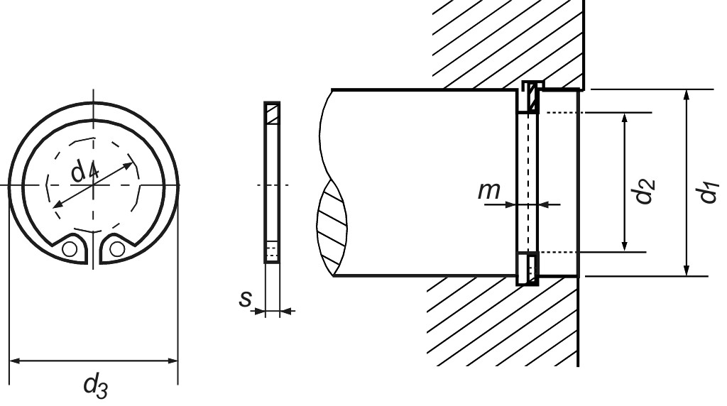 DIN 472  I  13  Fdst